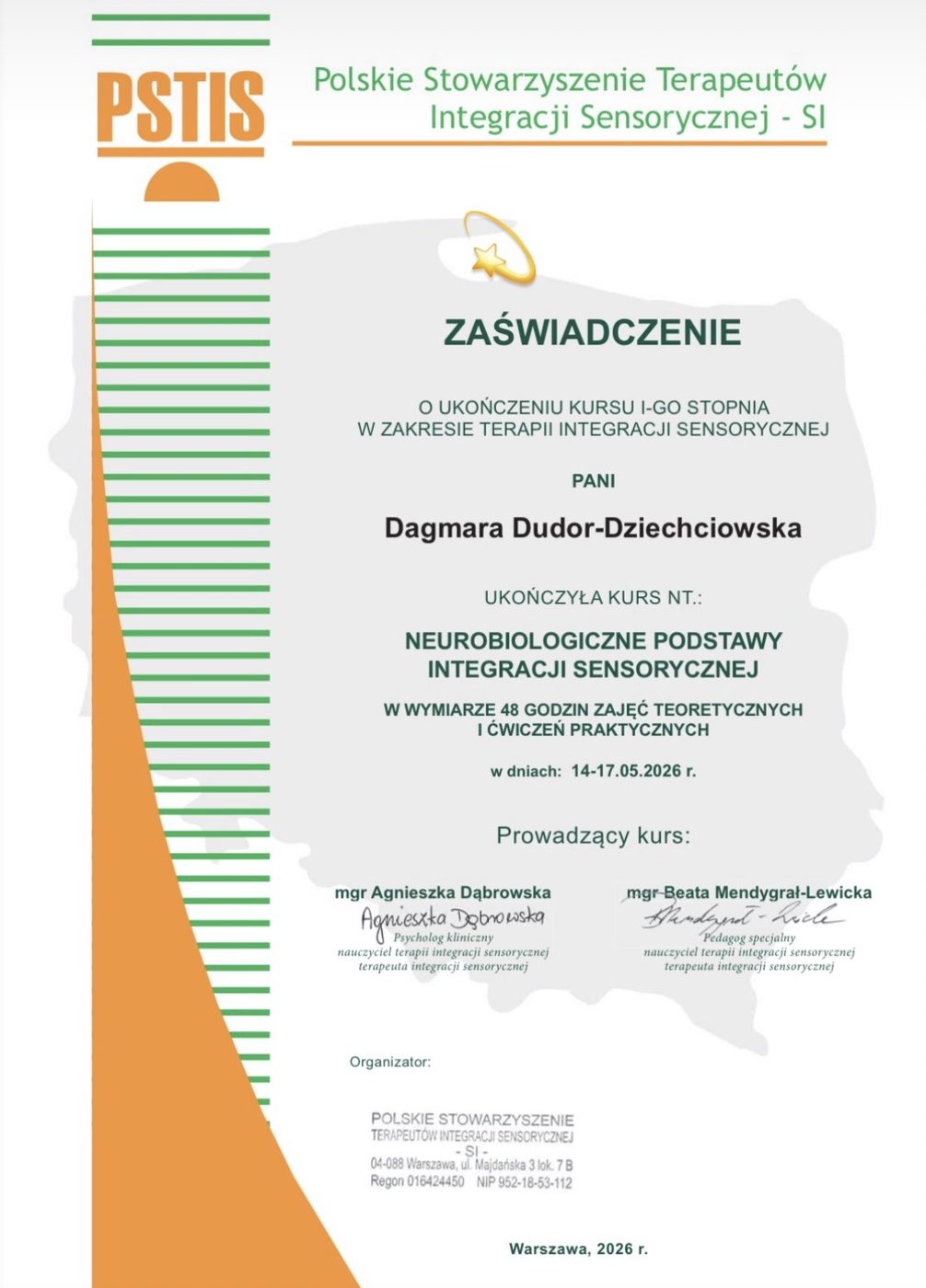 Neurobiologiczne podstawy integracji sensorycznej